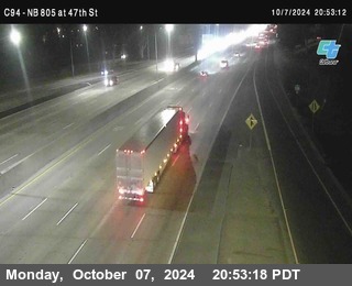 (C094) NB 805 : 47th Street (on ramp)