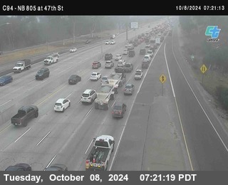 (C094) NB 805 : 47th Street (on ramp)