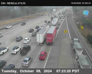 (C094) NB 805 : 47th Street (on ramp)