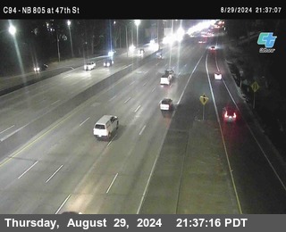 (C094) NB 805 : 47th Street (on ramp)