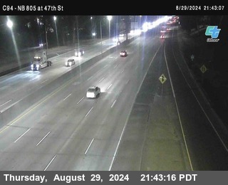 (C094) NB 805 : 47th Street (on ramp)