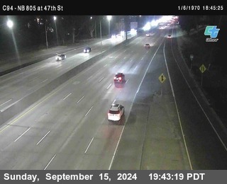 (C094) NB 805 : 47th Street (on ramp)