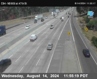 (C094) NB 805 : 47th Street (on ramp)