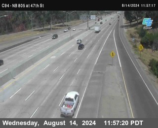 (C094) NB 805 : 47th Street (on ramp)