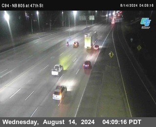 (C094) NB 805 : 47th Street (on ramp)