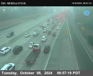 (C094) NB 805 : 47th Street (on ramp)