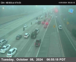 (C094) NB 805 : 47th Street (on ramp)