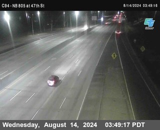 (C094) NB 805 : 47th Street (on ramp)