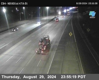 (C094) NB 805 : 47th Street (on ramp)