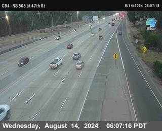 (C094) NB 805 : 47th Street (on ramp)