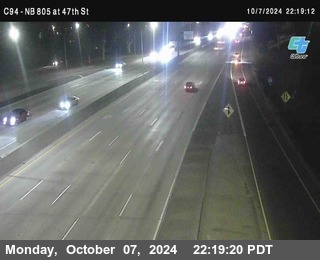 (C094) NB 805 : 47th Street (on ramp)