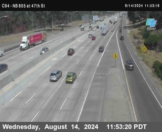 (C094) NB 805 : 47th Street (on ramp)