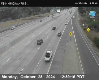 (C094) NB 805 : 47th Street (on ramp)