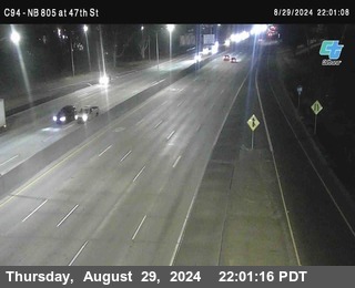 (C094) NB 805 : 47th Street (on ramp)