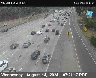 (C094) NB 805 : 47th Street (on ramp)