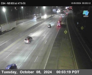 (C094) NB 805 : 47th Street (on ramp)