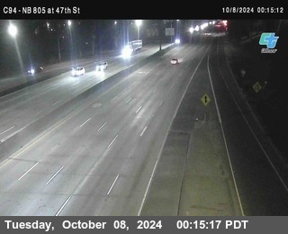 (C094) NB 805 : 47th Street (on ramp)