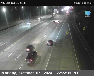 (C094) NB 805 : 47th Street (on ramp)