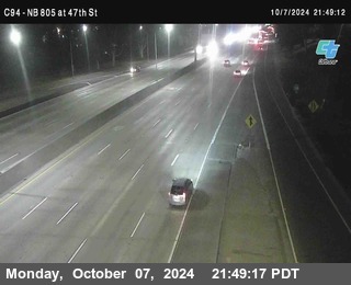 (C094) NB 805 : 47th Street (on ramp)