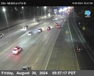 (C094) NB 805 : 47th Street (on ramp)