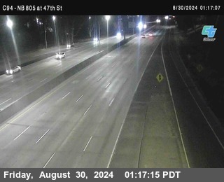 (C094) NB 805 : 47th Street (on ramp)