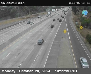 (C094) NB 805 : 47th Street (on ramp)