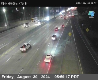 (C094) NB 805 : 47th Street (on ramp)