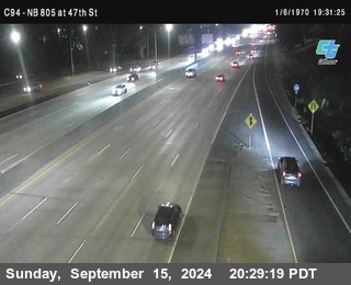 (C094) NB 805 : 47th Street (on ramp)