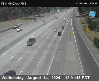 (C094) NB 805 : 47th Street (on ramp)