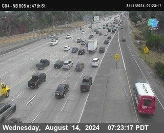 (C094) NB 805 : 47th Street (on ramp)