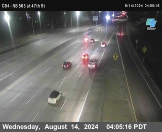 (C094) NB 805 : 47th Street (on ramp)