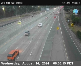 (C094) NB 805 : 47th Street (on ramp)