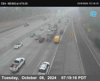 (C094) NB 805 : 47th Street (on ramp)