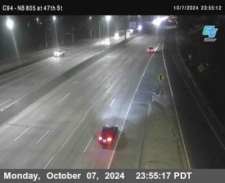 (C094) NB 805 : 47th Street (on ramp)