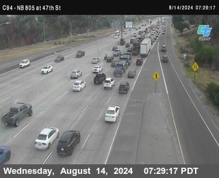 (C094) NB 805 : 47th Street (on ramp)