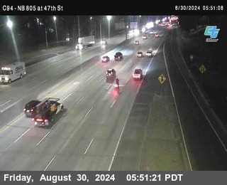 (C094) NB 805 : 47th Street (on ramp)