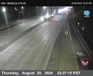 (C094) NB 805 : 47th Street (on ramp)