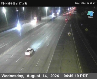 (C094) NB 805 : 47th Street (on ramp)