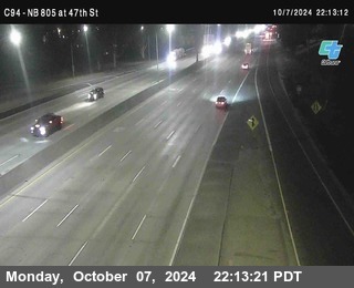 (C094) NB 805 : 47th Street (on ramp)