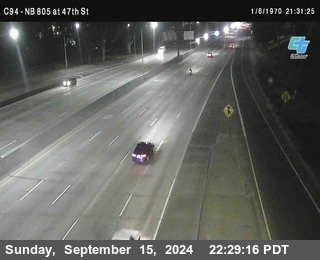 (C094) NB 805 : 47th Street (on ramp)