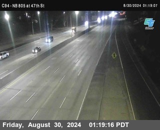 (C094) NB 805 : 47th Street (on ramp)