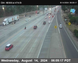 (C094) NB 805 : 47th Street (on ramp)