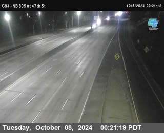 (C094) NB 805 : 47th Street (on ramp)