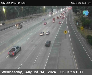 (C094) NB 805 : 47th Street (on ramp)