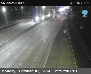 (C094) NB 805 : 47th Street (on ramp)