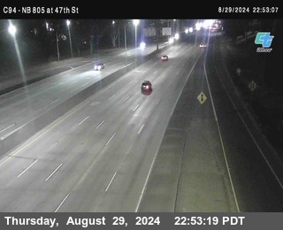 (C094) NB 805 : 47th Street (on ramp)