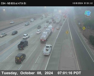 (C094) NB 805 : 47th Street (on ramp)