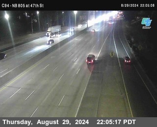 (C094) NB 805 : 47th Street (on ramp)