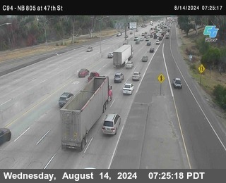 (C094) NB 805 : 47th Street (on ramp)