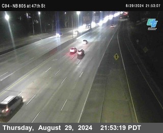 (C094) NB 805 : 47th Street (on ramp)